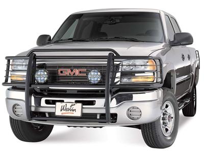 Westin Sportsman Grille Guards 40-1265 Guard, Sportsman, One-piece, Steel, Black Powdercoated, GMC, Each thumbnail 2