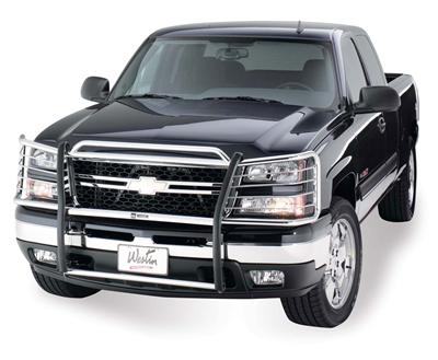 Westin Sportsman Grille Guards 45-2270 Guard, Sportsman, One-piece, Stainless Steel, Polished, Chevy, Each
