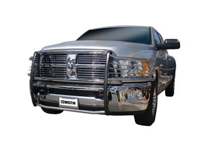 Westin Sportsman Grille Guards 45-3550 Guard, Sportsman, One-piece, Stainless Steel, Polished, Dodge, Ram, Each