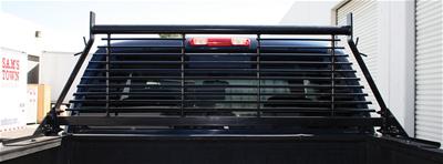 Westin 1999-2018 Chevrolet/Ford/GMC/Toyota Silverado/Sierra 1500/2500/3500 HD Headache Rack - Black thumbnail 4