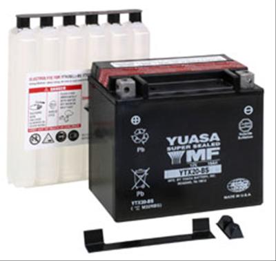 YUAM620BH YTX20HL-BS~ Yuasa High Performance Maintenance Free Battery