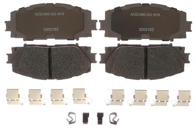 ACDelco 19383251 ACDelco Silver Brake Pads | Summit Racing