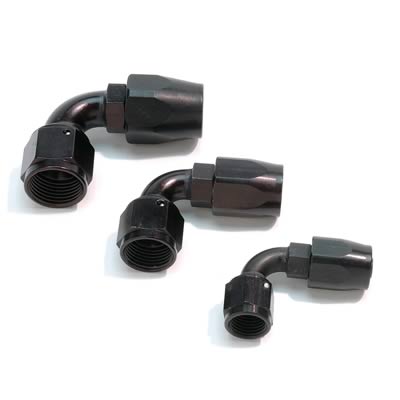 Aeromotive Hose End - AN-06 - 90 Deg