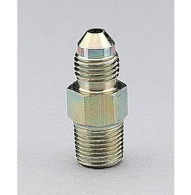 Aeroquip AN to NPT Adapter Fittings FBM2517 Fitting, Adapter, NPT, Straight, Steel, Yellow Dichromate, -6 AN, 1/4 in. NPT, Each thumbnail 3