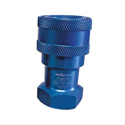 Aeroquip Quick-Disconnect Couplings FBM3114 Coupling, Quick Disconnect Fitting, Female, Aluminum, Each thumbnail 2
