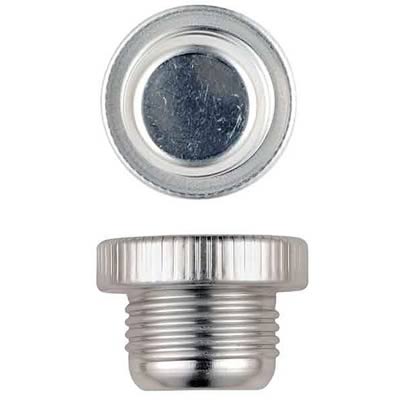 Aeroquip Threaded Aluminum Dust Plugs FBM3658 Fittings, Plug, -10 AN, External Knurled, Aluminum, Natural, Set of 12 thumbnail 2
