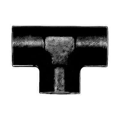 Aeroquip Aluminum Female Pipe Tee 3/8in Black Aeroquip Aluminum Female Pipe Tee 3/8in Black