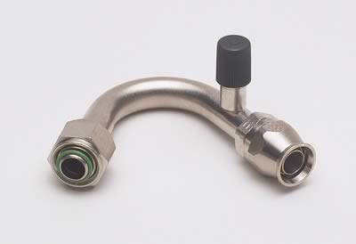 Aeroquip 135 Degree -8 A/C Hose Fitting Aeroquip 135 Degree -8 A/C Hose Fitting