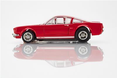 AFX Racing 22152 AFX Racing 1966 Shelby Mustang GT350 Red with