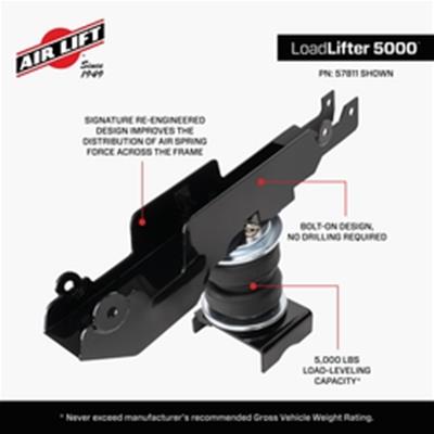 Air Lift 19-24 Mercedes Sprinter 2500 LoadLifter 5000 Air Spring Kit thumbnail 6