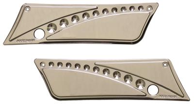 【ありあ】 Accutronix BLC9313-DC Accutronix Drilled Saddlebag Latch Covers