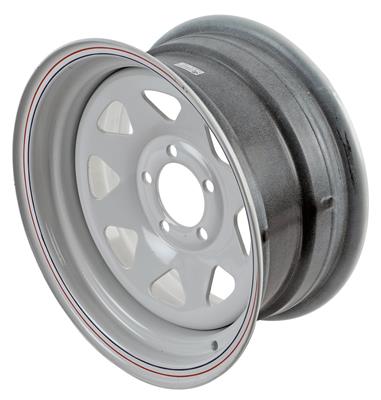 Allied Wheels 8057012 Allied 80 Series 8-Spoke White Wheels