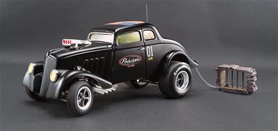 1:18 Scale Porkchop's Chop Shop 1933 Willys Gasser Diecast