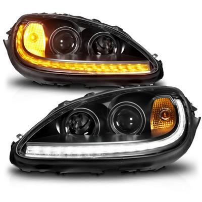 Anzo USA 121571 Anzo Projector Plank Style Switchback Headlights