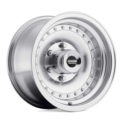 American Racing AR615765 American Racing AR61 Outlaw I Silver