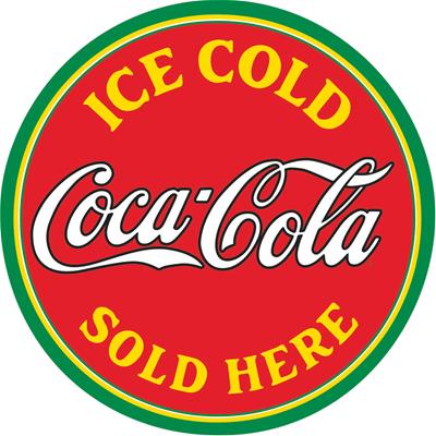 Coca-Cola Sold Here Tin Sign - Free Shipping on Orders Over $99 at ...