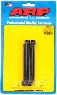 ARP 5/16-24 X 4.250 Black Hex Water Pump Pulley w/ 3.000in Fan Spacer Stud Kit thumbnail 2