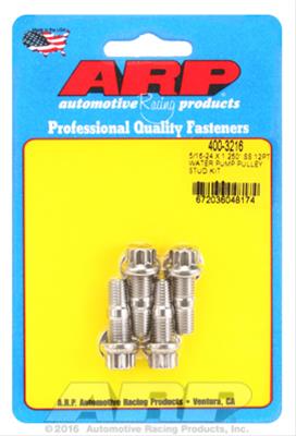 ARP 5/16-24 X 1.250 SS 12pt Water Pump Pulley Stud Kit thumbnail 2