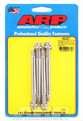 ARP 5/16-24 X 3.750 SS 12pt water pump pulley w/ 2.500in fan spacer stud kit thumbnail 2