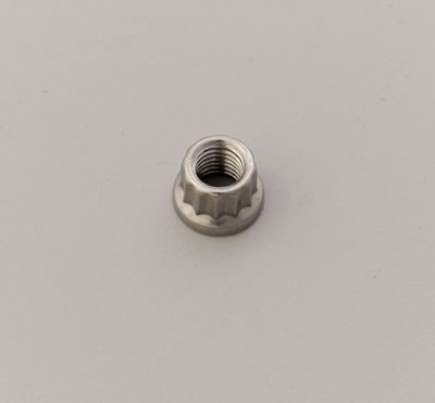 ARP 1/4-28 SS 12pt Nut Kit
