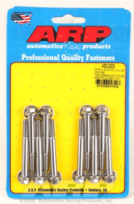 ARP Chevy LS 55mm UHL hex GM Performance intake manifold bolt kit thumbnail 2