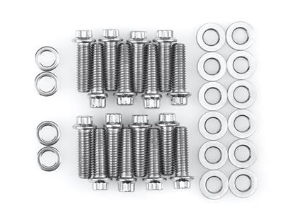 thumbnail image 2 of ARP 454-3705 Mustang Head Bolt And Bushing Kit 12-Point Stainless Steel 351W Heads 289/302 2 of 13
