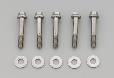 ARP M6 x 1.00 x 35 Hex SS Bolts (5/pkg) thumbnail 3