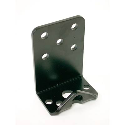 Ridetech Bolt-On Under Frame Bracket Black Powdercoat