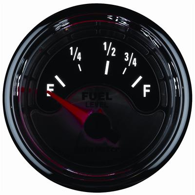 Autometer American Muscle Gauge Fuel Level 2 1/16in 0e To 90f Electric American Muscle thumbnail 2