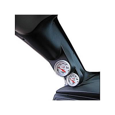 Autometer 04-07 Dodge Magnum/05-07 Charger / 04-07 Chrysler 300C Black Dual Pillar Pod thumbnail 2