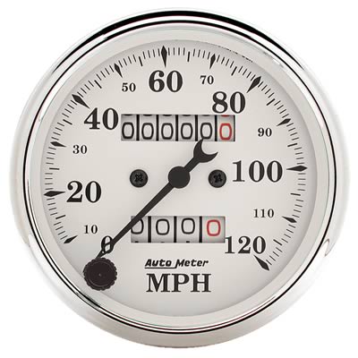 AutoMeter 1693 AutoMeter Old Tyme White Series Speedometers