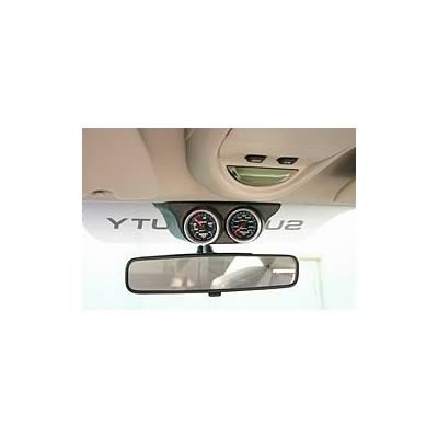Autometer 99-07 Chevrolet Silverado/GMC Sierra Dual 2-1/16in Black Overhead Console Pod