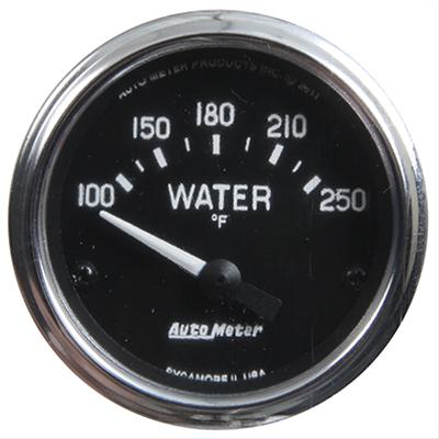 Autometer Cobra 2 1/16in 100-250 Def F Electric Water Temp Gauge