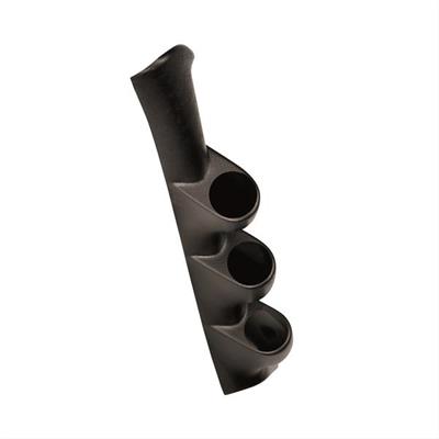 Autometer 00-04 Mitsubishi Eclipse Black Triple 52mm Pillar Pod thumbnail 3