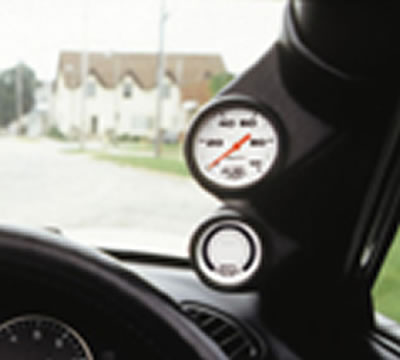 Autometer 89-99 Toyota MR2 Black Right Hand Dual Pod