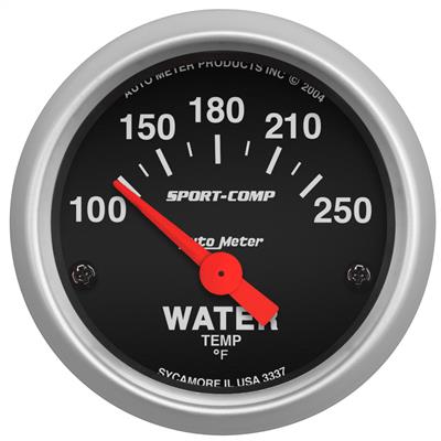 AutoMeter 3337 AutoMeter Sport-Comp Analog Gauges | Summit Racing