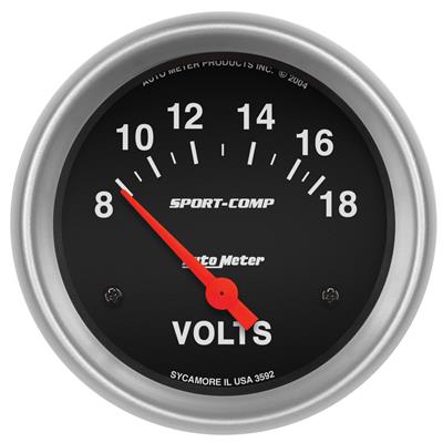 AutoMeter 3592 AutoMeter Sport-Comp Analog Gauges | Summit