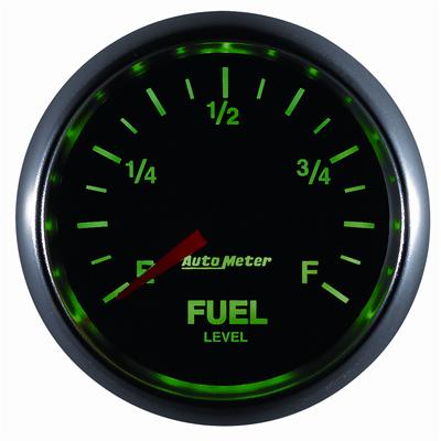 Autometer GS 2 1/16in. 0-280 Ohms Fuel Level Gauge - Stepper Motor thumbnail 2