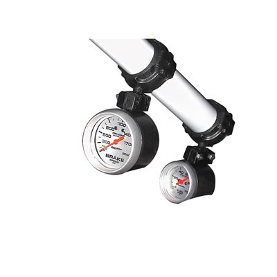 AutoMeter Gauge Mount Roll Pod For 1.75in. Roll Cage Fits 5in. Pedestal Tach Black thumbnail 3