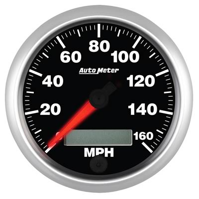 Autometer Electric Programmable 85.7mm Speedometer 160MPH