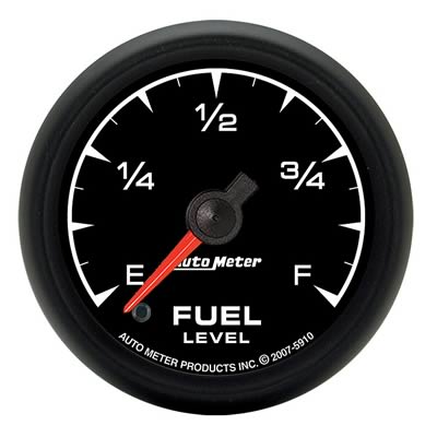 Autometer ES 2-1/16in 0-280 ohms Programmable Fuel Level Gauge thumbnail 3