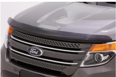 Husky Bugflectors II for 2011-2018 1500, 2019-2023 1500 CLASSIC, 2009-2010 RAM - 2815045 Bug Guard, Bugflector II, Acrylic, Smoke, Dodge, Each thumbnail 3