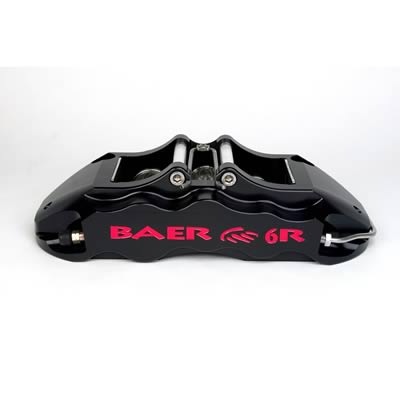 Baer Brakes Claw Pro+ Disc Brake Systems for 1979-2004 MUSTANG - 4261210B Brakes, Pro-Plus, Front, Cross-Drilled/Slotted Rotors, 6-Piston Calipers, Black, Ford, Kit thumbnail 3