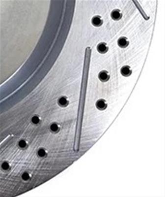 Baer Brakes Replacement Brake Rotors 6920078 Rotor, Vented, Cross-Drilled/Slotted, 11.00 in. Diameter, 0.810 in. Thick, Iron, Zinc plated, Each thumbnail 3