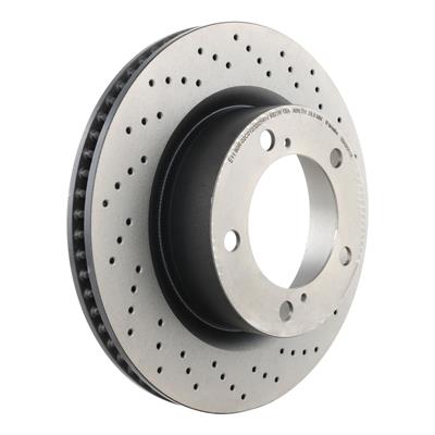 Brembo 09.A966.1X Brembo Xtra Drilled Performance Rotors | Summit