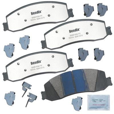 Bendix Brakes MKD1631AFM Bendix Brakes Fleet MetLok Brake Pads