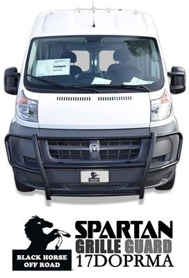 BLACK HORSE 17FOTRMA Black Spartan Grille Guard