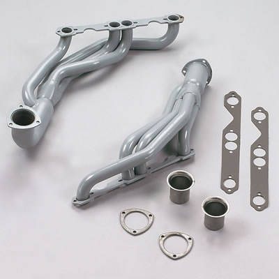 Hedman Street Headers 69471 Headers, Street, Mid-Length, Steel, Temporary Paint, Chevy, GMC, 5.0L, 5.7L, Pair thumbnail 5