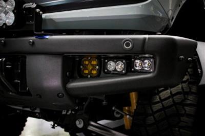 Baja Designs 2021+ Ford Bronco Clear SAE Fog Pocket Kit thumbnail 2