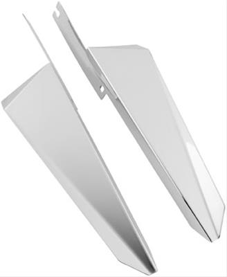 Biker's Choice Fork Wind Deflectors 488810 Deflectors, Forks Location, Steel, Chrome, Harley-Davidson®, Pair